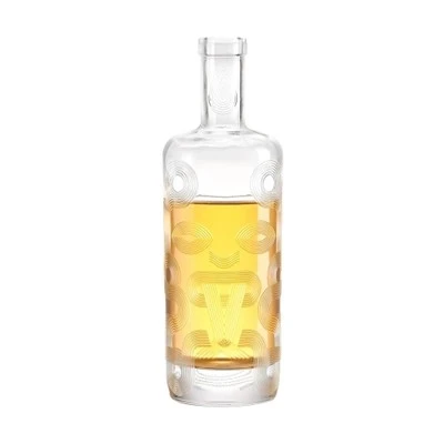 Botol gelas roh silinder 475ml